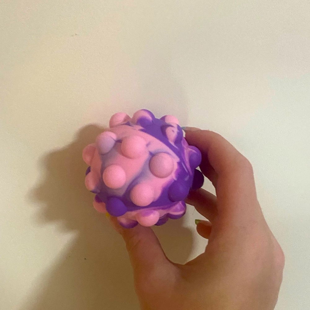 Fidget toy pop it bouncy ball